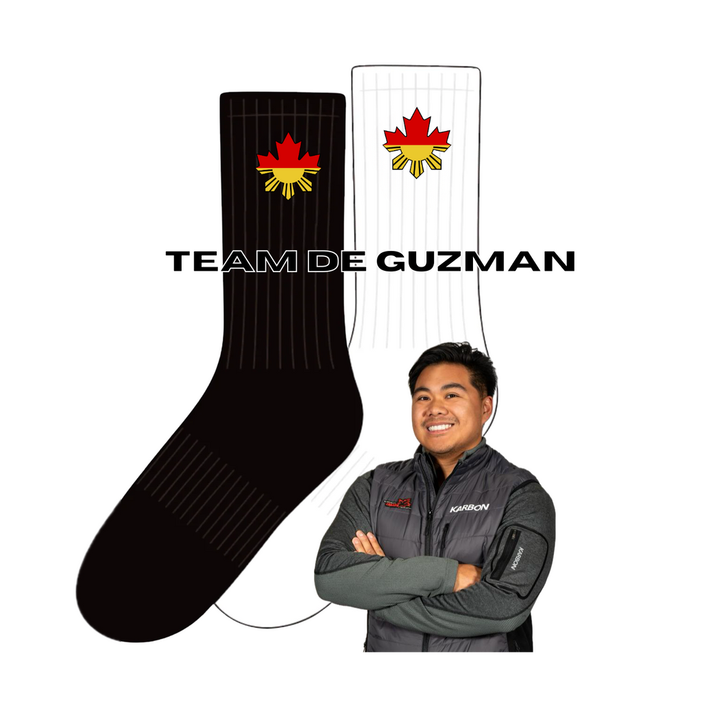 Cesar De Guzman (Bobsleigh) - Filipino/Canada Socks